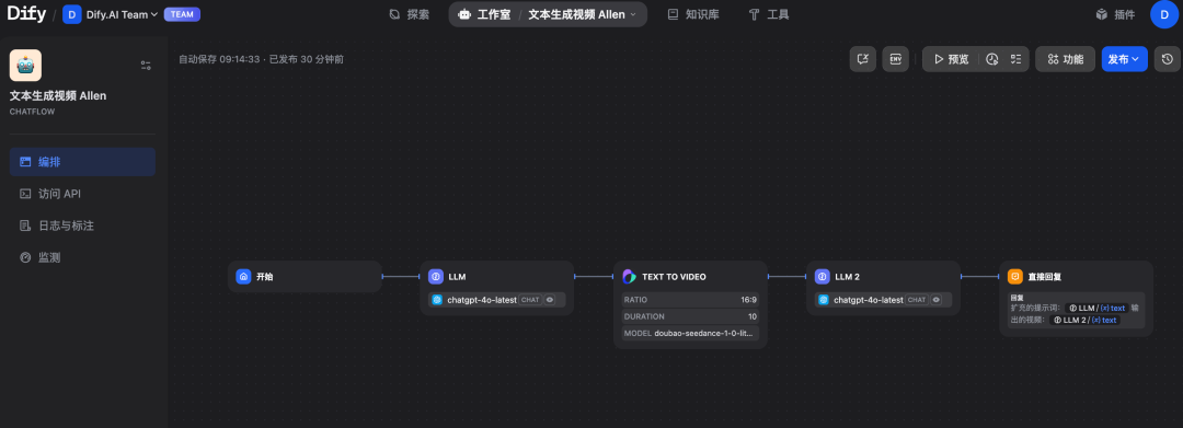 Dify 支持视频生成了!附 AI 视频应用搭建教程
