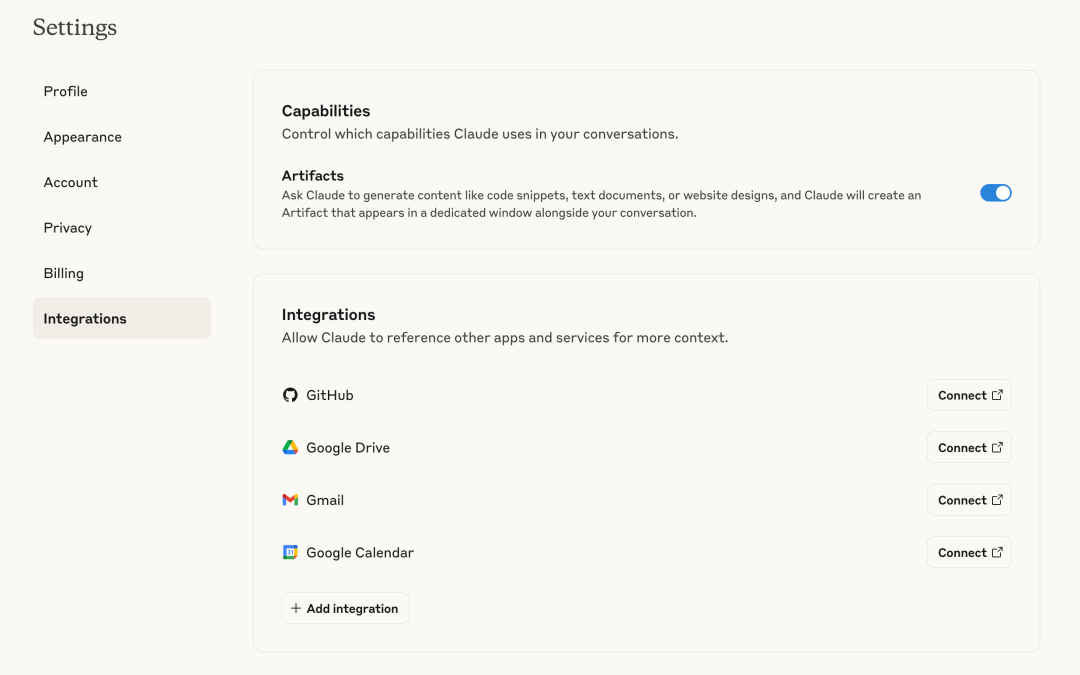 开挂！Claude发布MCP网页版集成和Research