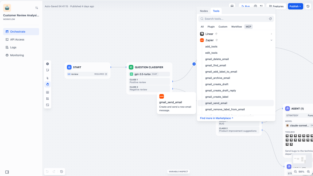 Dify v1.6.0:原生集成 MCP,实现 AI 能力的双向流通