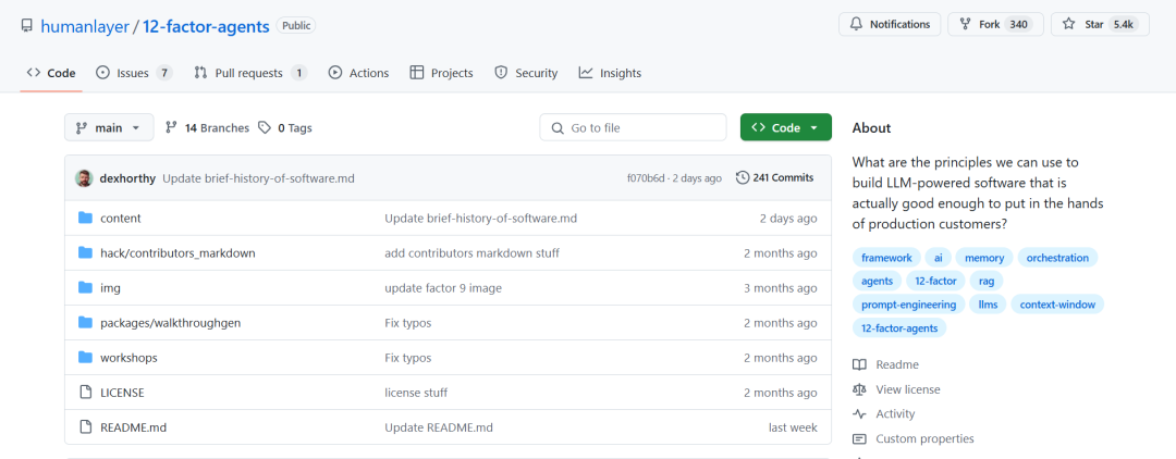 GitHub上5.4k+Star爆火，构建生产级Agent 的12因素