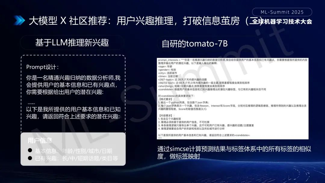 行业落地分享:大模型在小红书推荐的应用