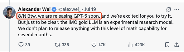 从IMO金牌到GPT-5：OpenAI如何用一场“技术营销”重新定义AI推理？