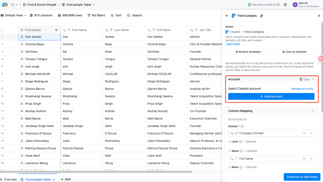 AI 生产力工具研究：拆解海外明星表格产品Clay AI，探索 AI 表格的现状和机会
