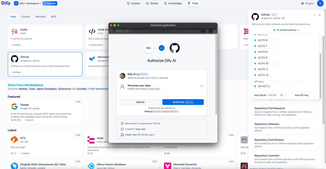 Dify v1.7.0重磅发布:OAuth 2.0+插件自动升级,这次更新强势利好插件生态!