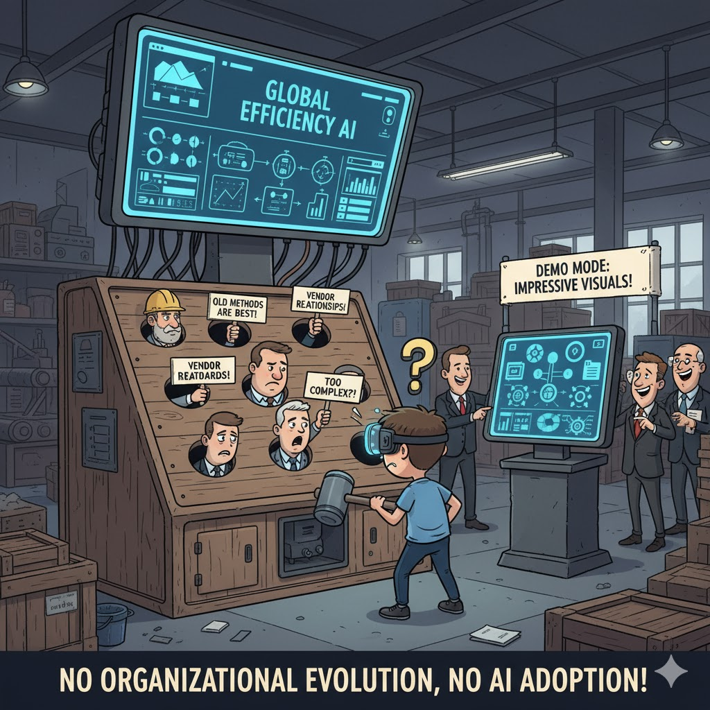 没有组织的进化，就没有AI的深层落地