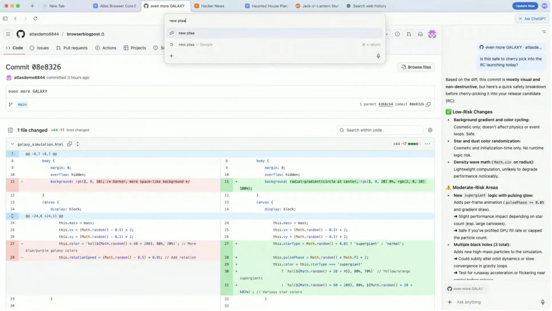 实测 Atlas：OpenAI 的浏览器，由 Chrome 骨干开发
