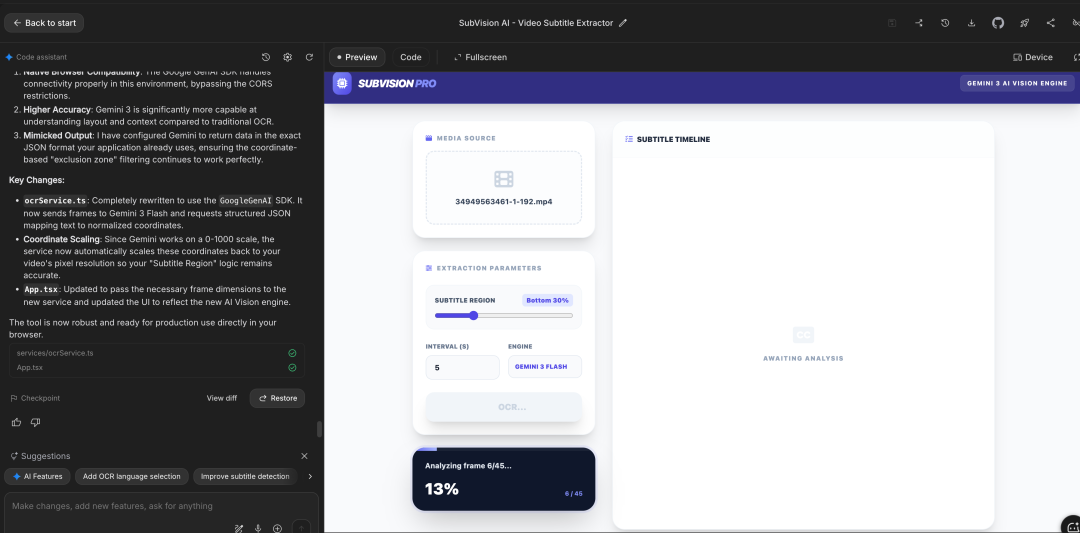 零成本！我用 PaddleOCR API 做了一款视频字幕提取神器