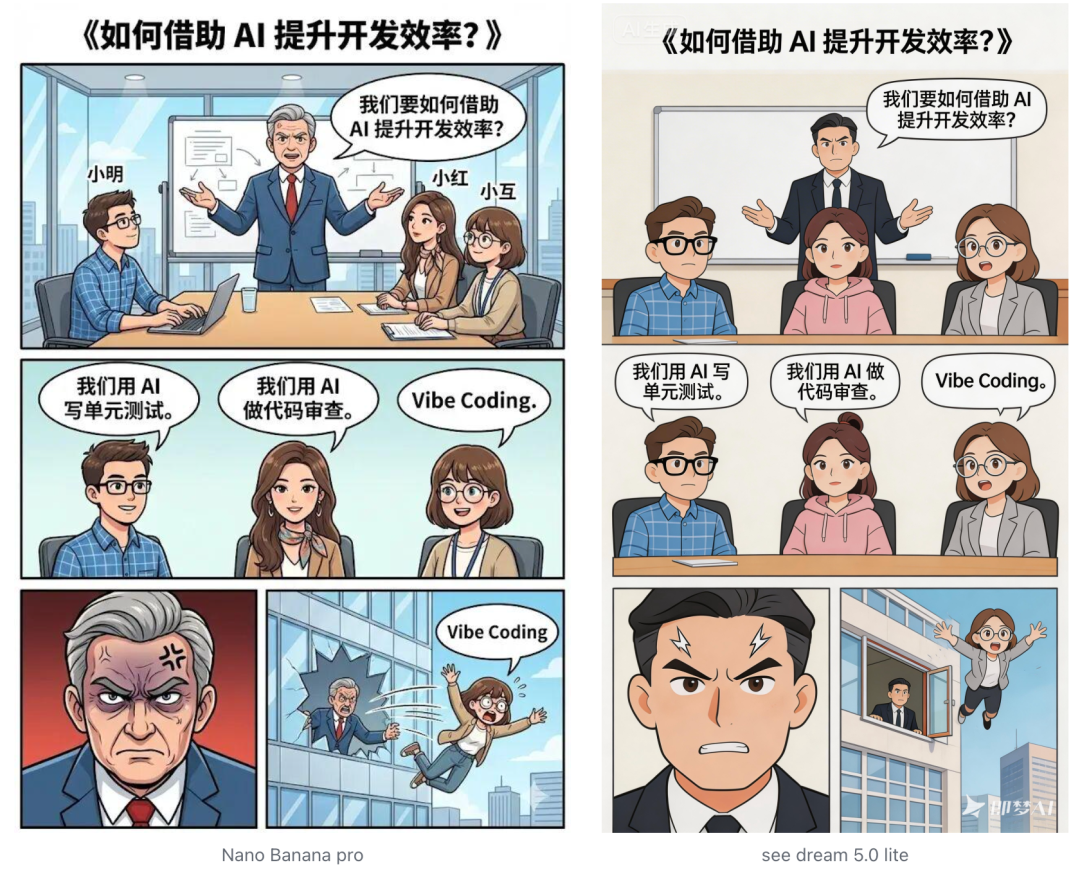 NanoBanana 2.0 来了， 对比前一代和即梦 5.0 lite，它依旧强的离谱