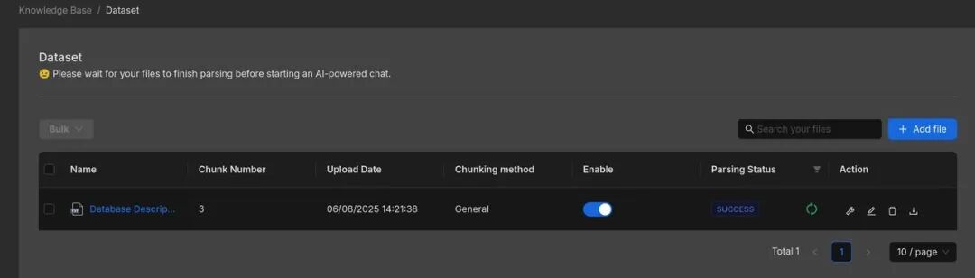 RAGFlow 实践：SQL Assistant 工作流搭建