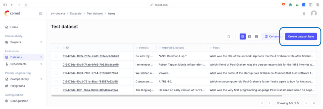 RAG评估:Opik监控追踪RAG应用