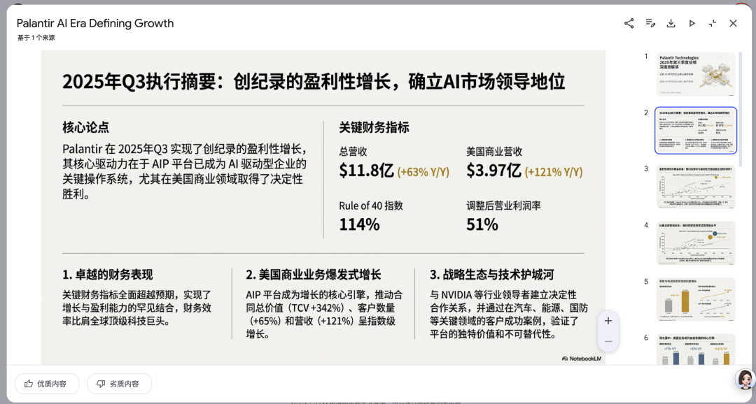 如何用NotebookLM，把枯燥的财报解读成精美的PPT？