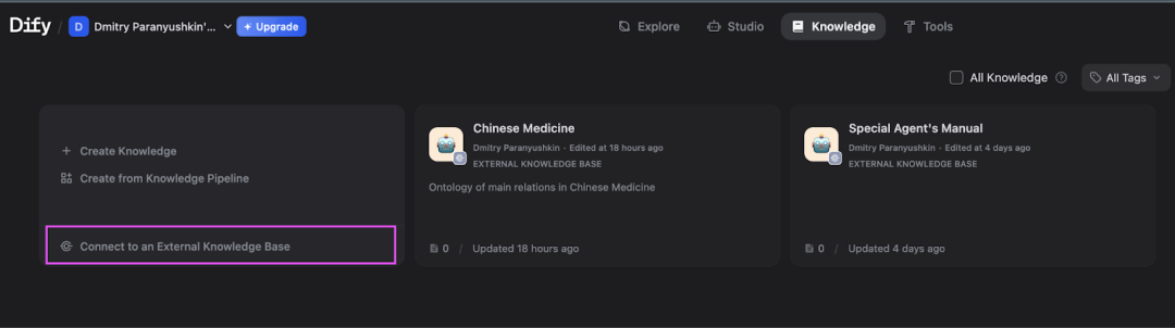 Dify 外部知识库最佳实践：基于 InfraNodus 扩展 RAG 图谱能力