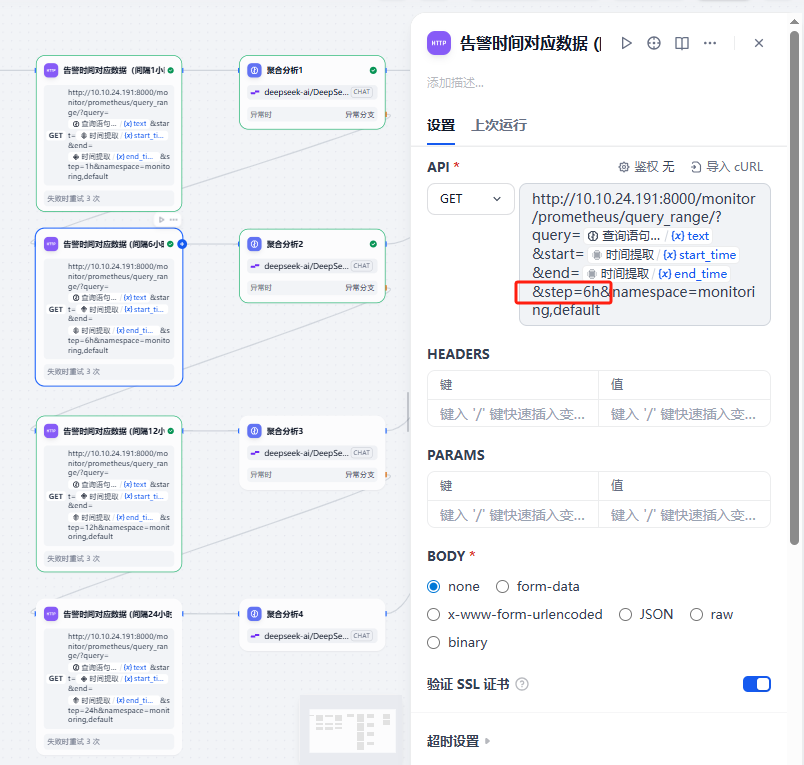 DIFY实现prometheus历史告警结合实时数据进行分析