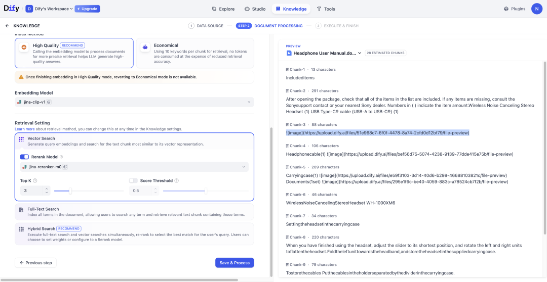 Dify v1.11.0：知识库支持多模态检索