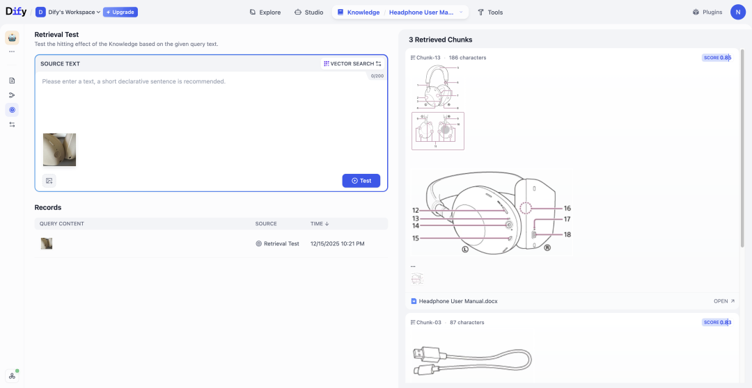 Dify v1.11.0：知识库支持多模态检索