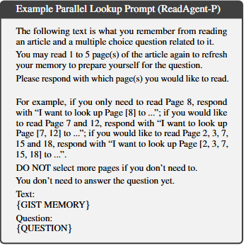 Rag不行？谷歌DeepMind同款，文档阅读新助手：ReadAgent