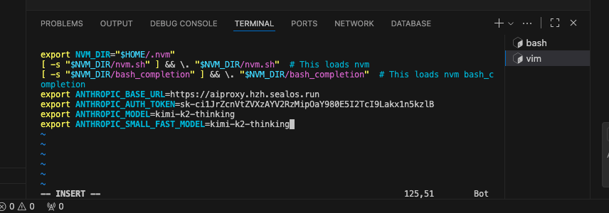 Sealos + Claude Code + K2-thinking 一把梭！