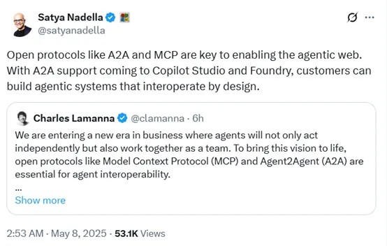 彻底搞懂 A2A 是什么、和 MCP 的区别、前身和与未来趋势、对打造 Agent 产品的影响？