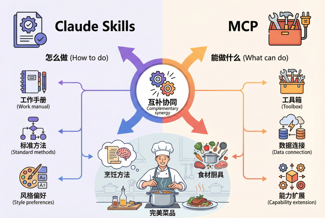 Claude MCP 和 Skills 的微妙关系