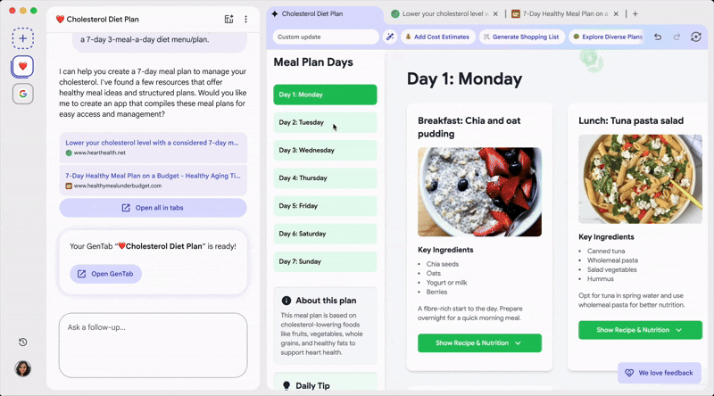 Google Disco：新型浏览器+Gemini3，信息不只是文字总结