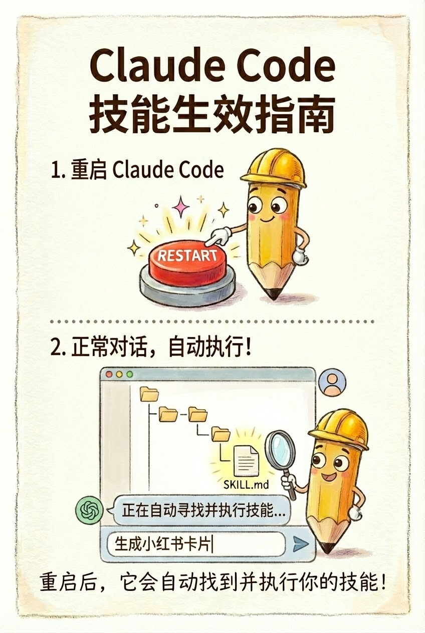 非技术小白专用指南，5分钟学会Claude Code Skills