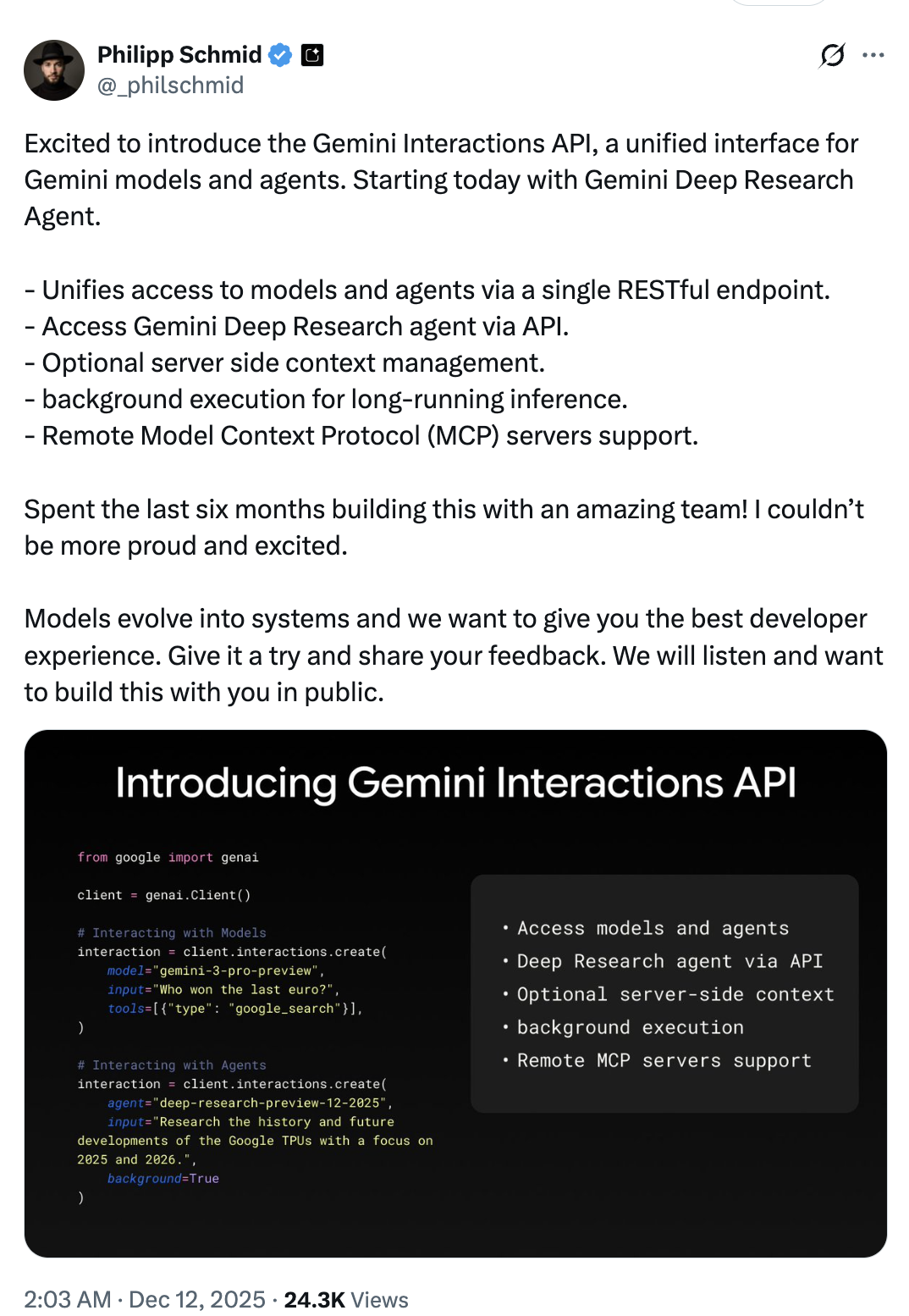 Google 发布研究型 Agent