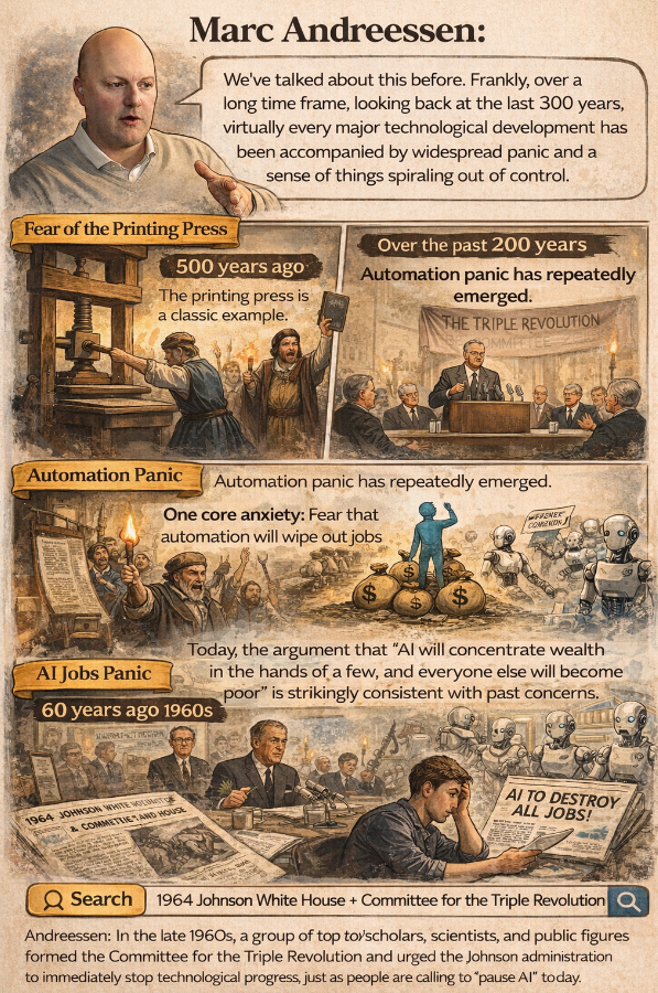 a16z创始人：美国该对中国更乐观些！中国Kimi已基本复现了GPT5推理、DeepSeek是真正的超新星！押注Ilya、Mira、李飞飞会成为下一代新王！