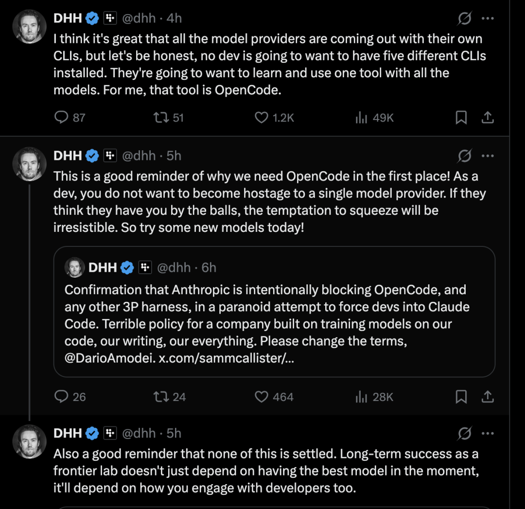 Anthropic突然封禁第三方工具调用Claude，Cursor、OpenCode、xAI 集体“中枪”！项目做到一半突遭中断，官方解释是“误伤”？