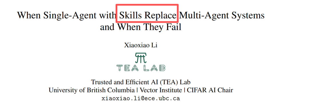 分享两篇Claude Skills最新论文，有3个核心结论