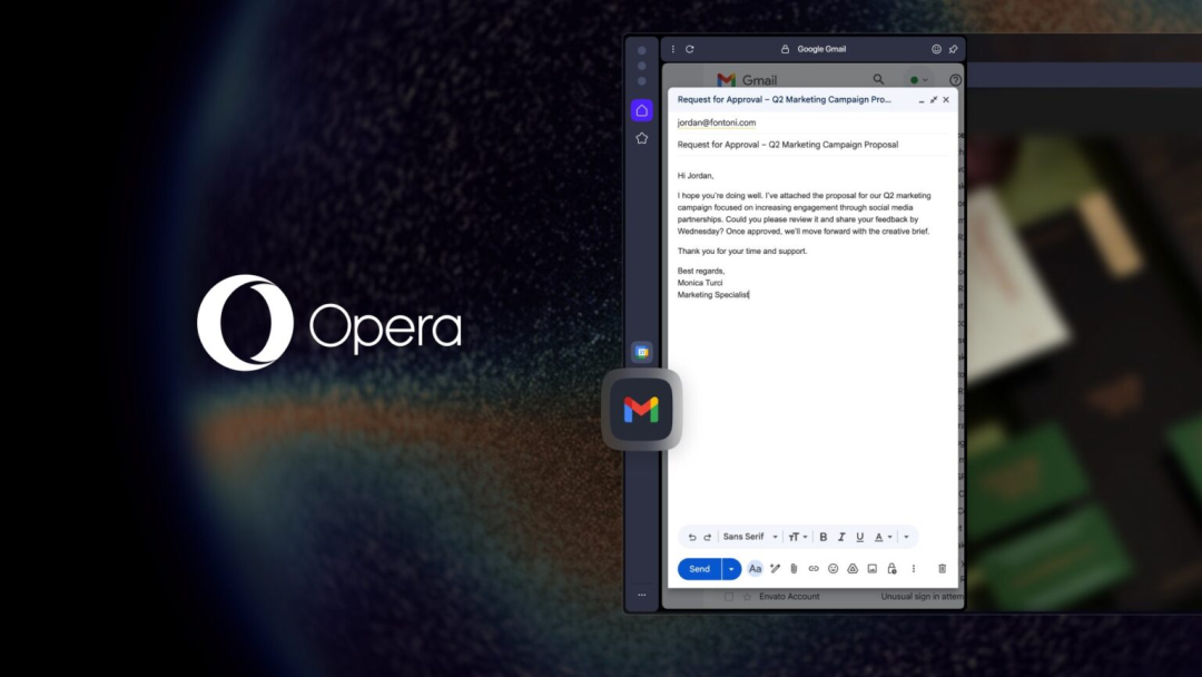 Opera One R3版本正式发布，新增人工智能、谷歌集成等功能