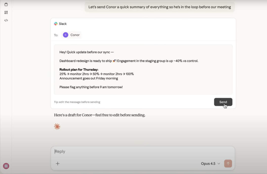 Claude 史诗级进化：直接在对话框里回 Slack、画 Figma，工作流彻底变了