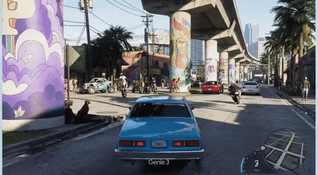 刚刚，谷歌版「世界模型」震撼公测！网友实测炸翻天：游戏末日来了？