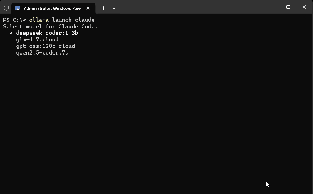 实测 Ollama 新 Launch：一条命令运行 Claude Code、Codex 与 OpenCode（无需配置）