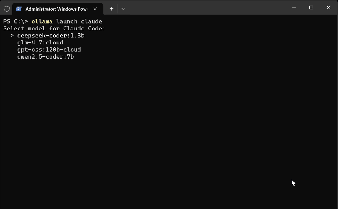 实测 Ollama 新 Launch：一条命令运行 Claude Code、Codex 与 OpenCode（无需配置）