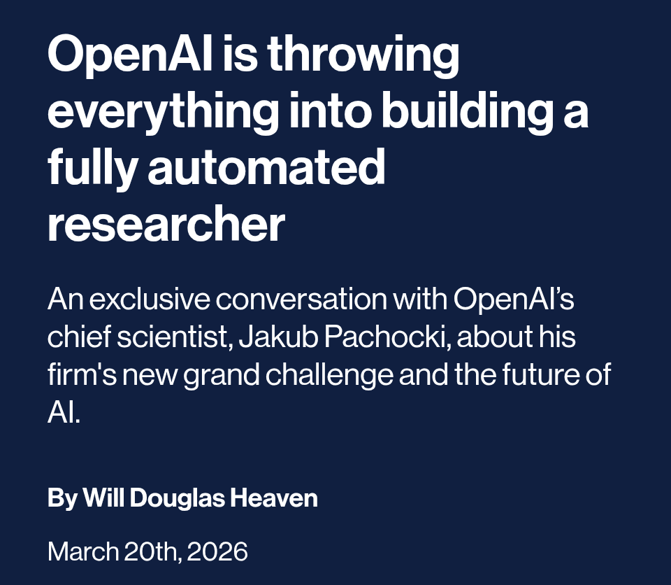 OpenAI 首席科学家：Codex 只是雏形，我们要造的是「全自动 AI 研究员」