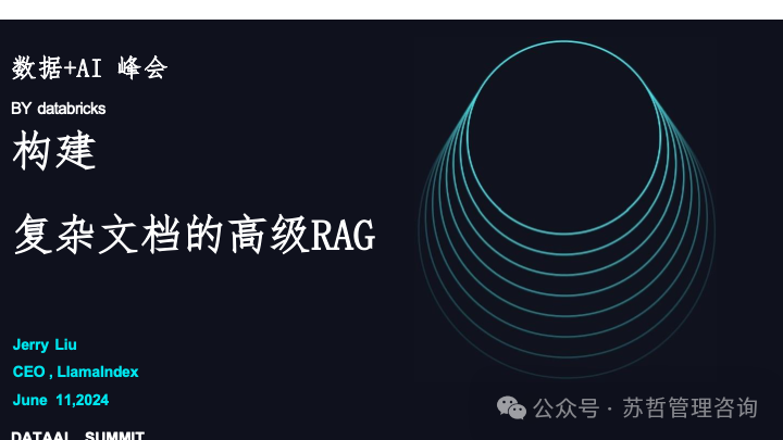 RAG2.0 如何构建复杂文档高级检索增强生成-LlamaIndex