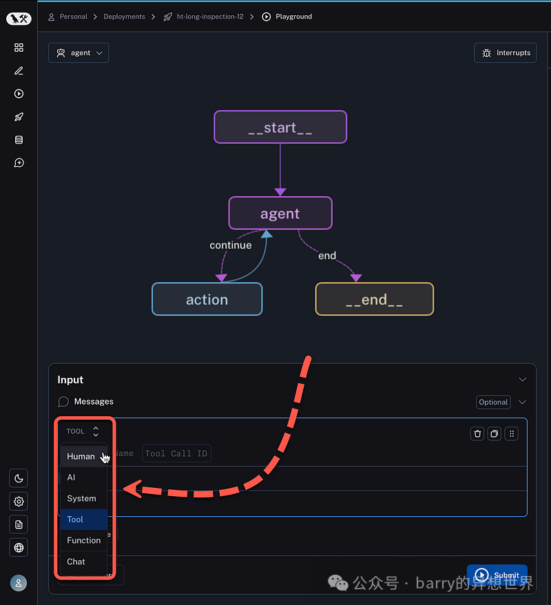 LangChain 的 LangGraph Studio