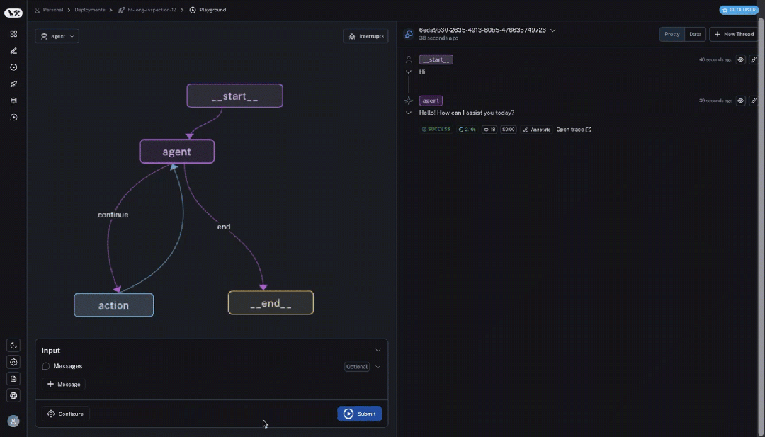 LangChain 的 LangGraph Studio