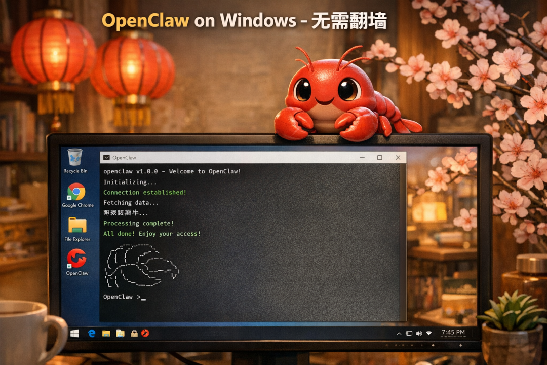 OpenClaw 国内定制版部署指南：Windows 从零到跑通，全程国内网络