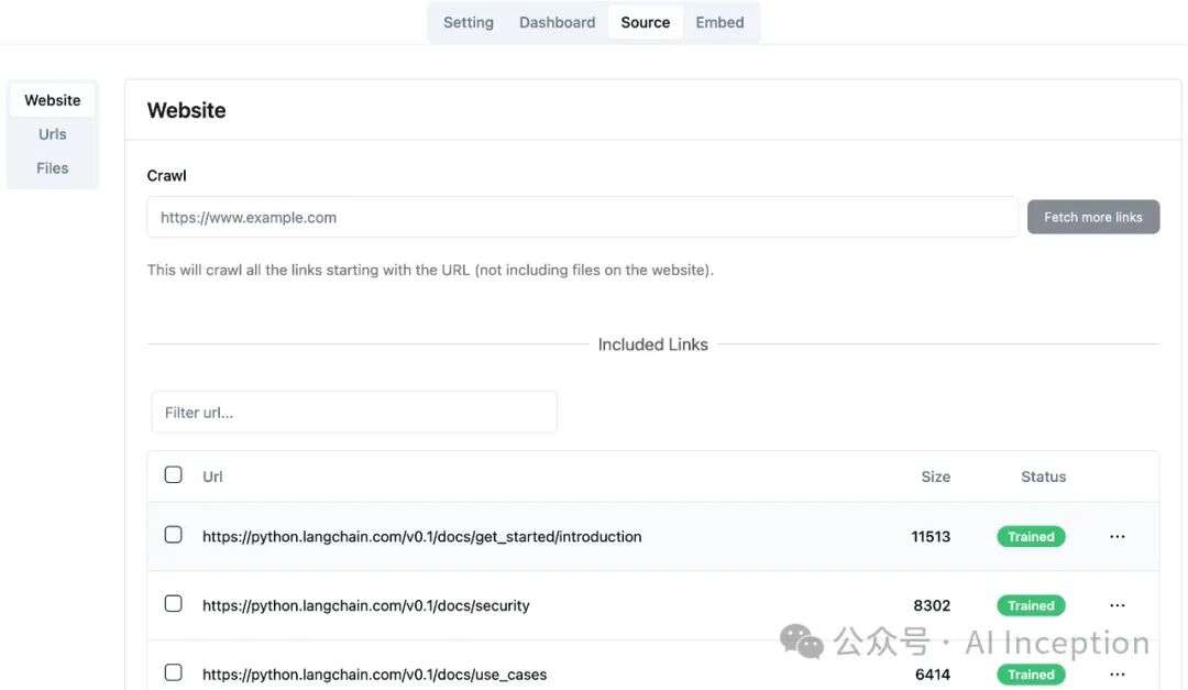 使用RAG-GPT快速搭建LangChain官网智能客服