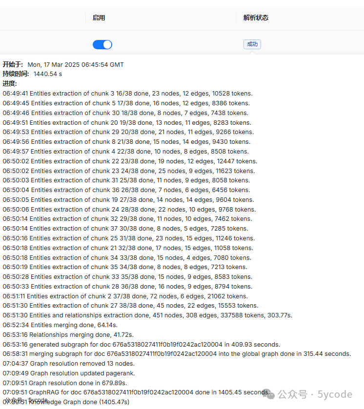 从8550秒到608秒！RAGFlow最新版本让知识图谱生成效率狂飙，终于不用通宵等结果了