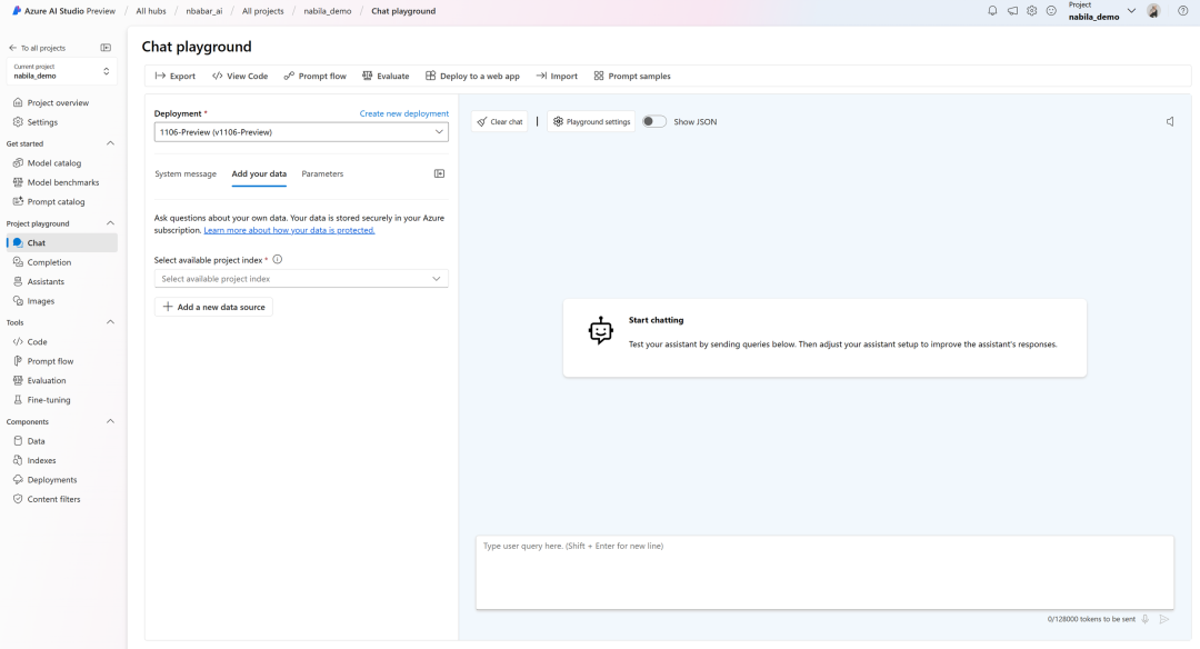 使用 Azure AI Studio（国际版）负责任地开发和部署生成式智能应用