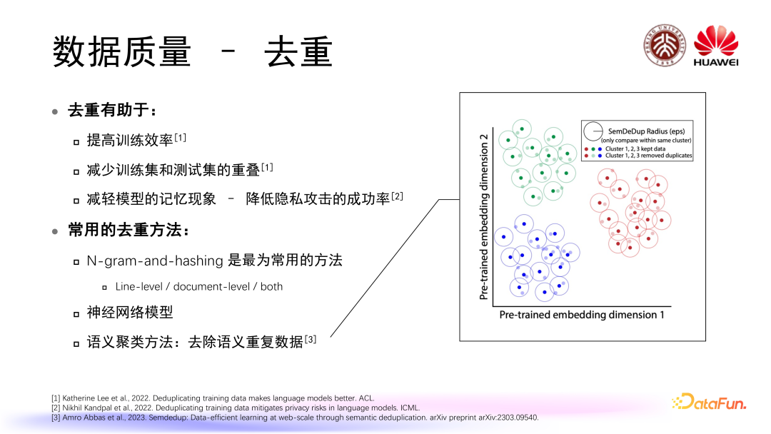 大语言模型训练中的数据管理