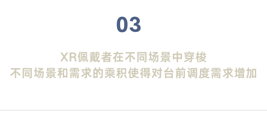 台前调度是未来XR、AI工作流的重要交互方式