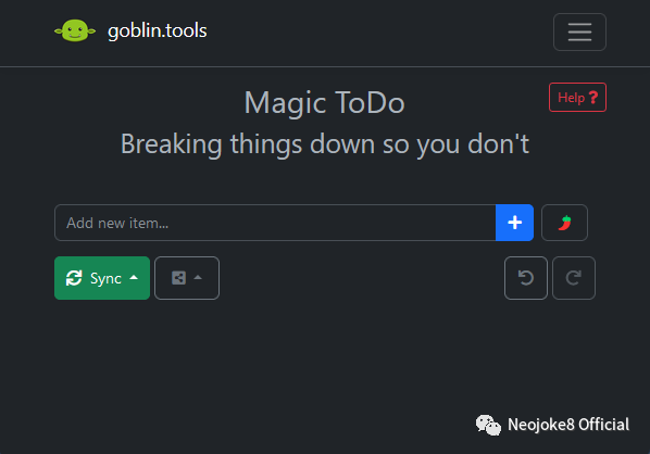 Goblin.tools，一款超好用的AI小工具合集