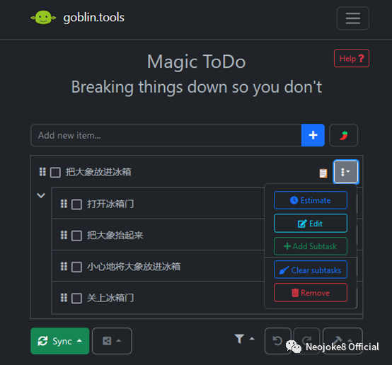 Goblin.tools，一款超好用的AI小工具合集