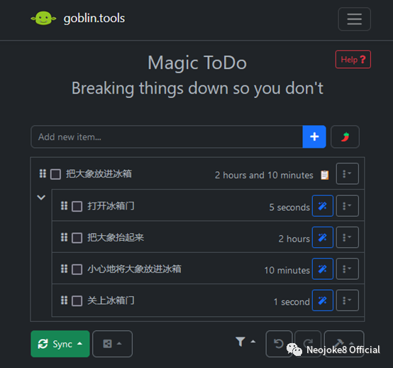 Goblin.tools，一款超好用的AI小工具合集