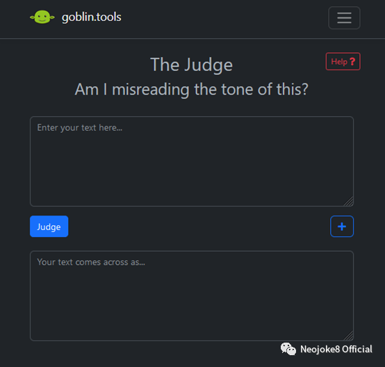 Goblin.tools，一款超好用的AI小工具合集