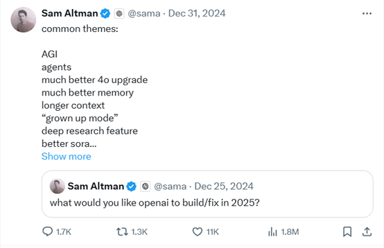 Sam Altman：OpenAI确定发布AI Agents，彻底改变企业效率