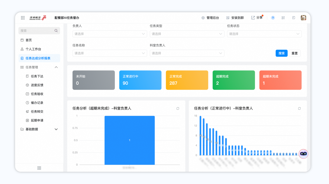 深圳航空配餐部：从Excel到AI，迈向智能任务督办新时代